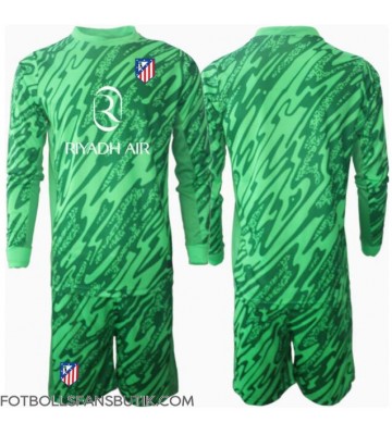 Atletico Madrid Målvakt Replika Bortatröja Barn 2024-25 Långärmad (+ Korta byxor)